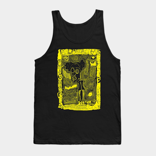 Doktur crna Tank Top by Shtakorz